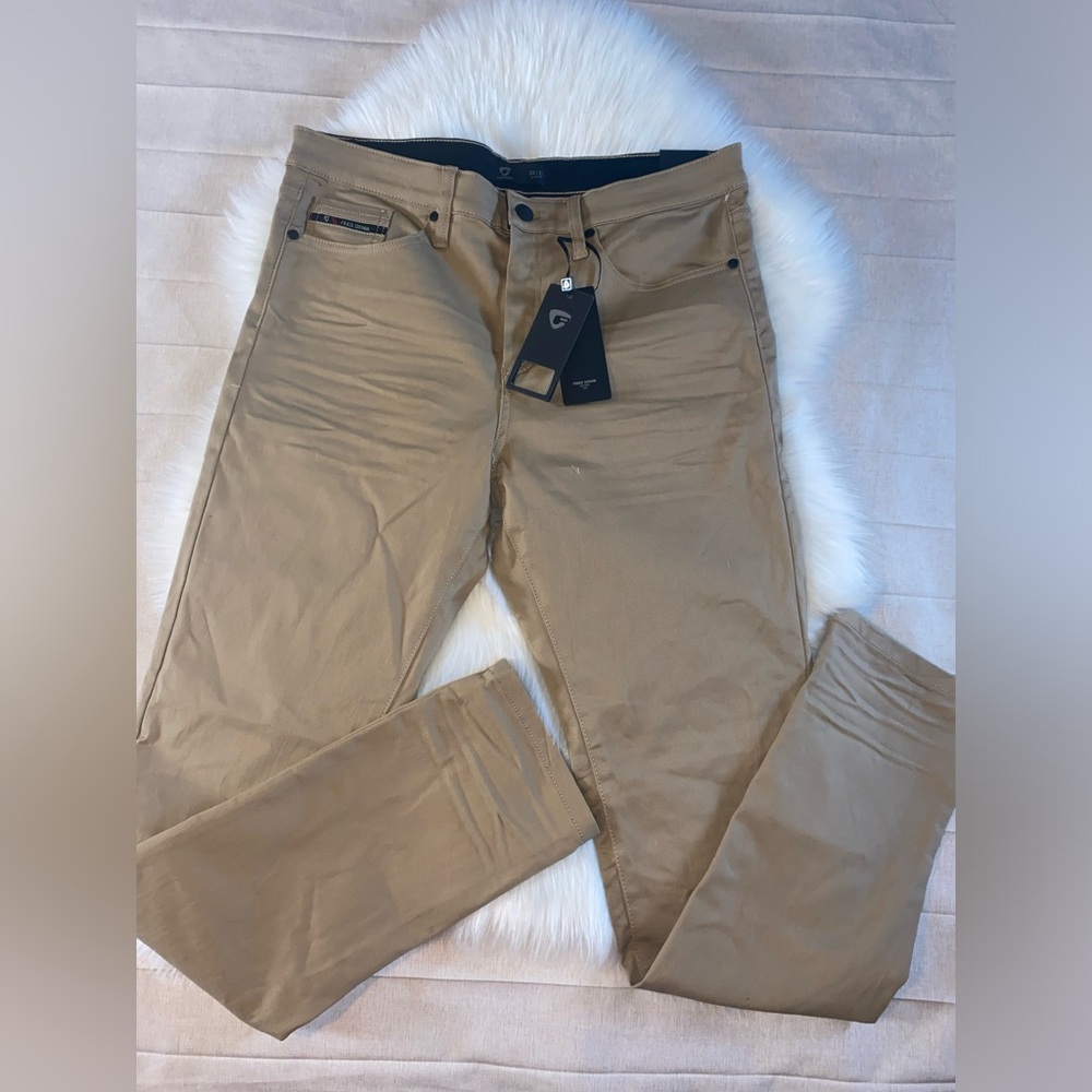 Fried denim | Tan Slim Fit Pants | size 36X 32